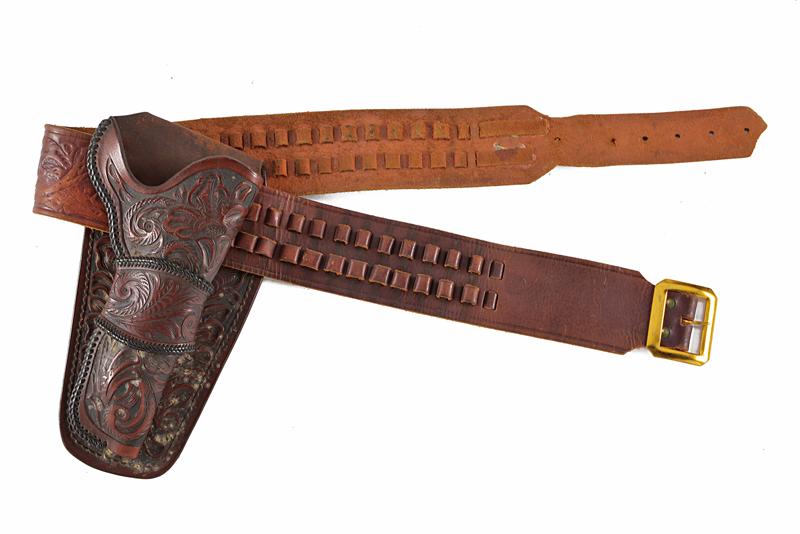 Cinturone western con fondina