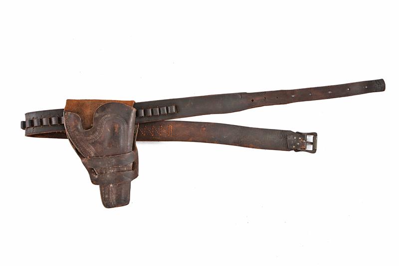 Cinturone western con fondina
