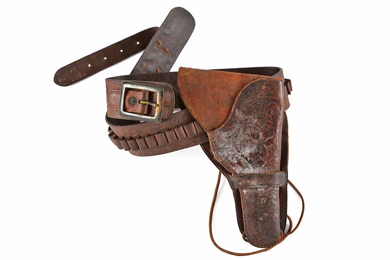 Cinturone western con fondina