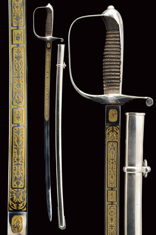 Sciabola da generale di artiglieria