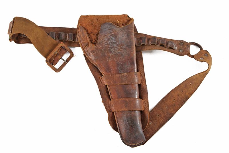 Cinturone western con fondina