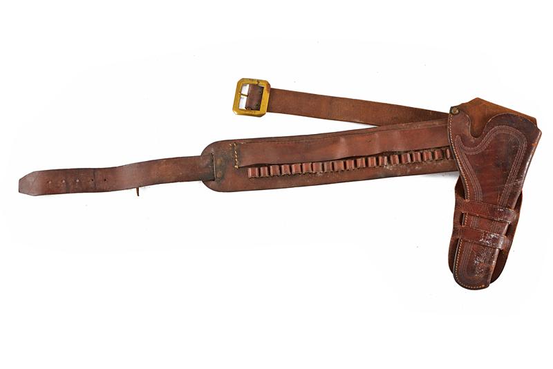 Cinturone western con fondina