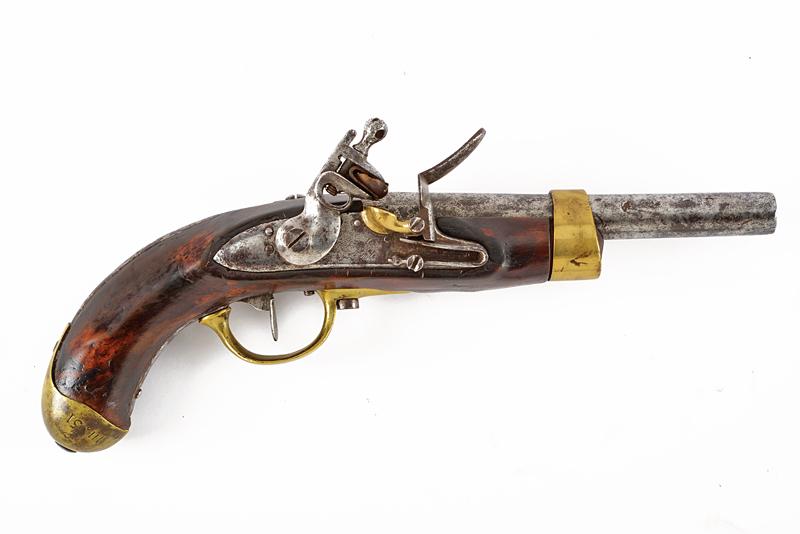 Pistola a pietra focaia da cavalleria AN XIII