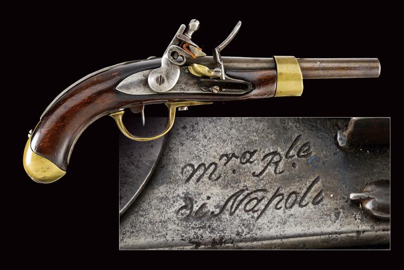 Pistola a pietra focaia da cavalleria AN XIII