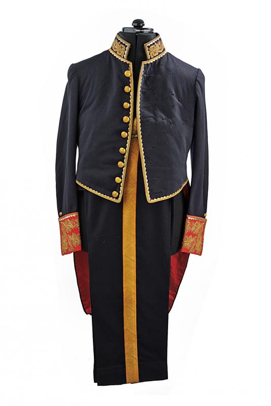 Uniforme da diplomatico o funzionario di corte