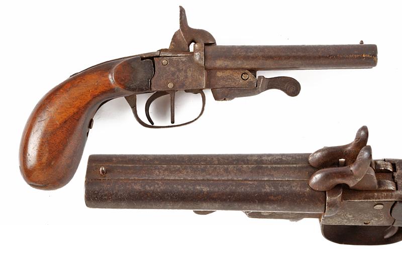 Pistola a spillo a due canne