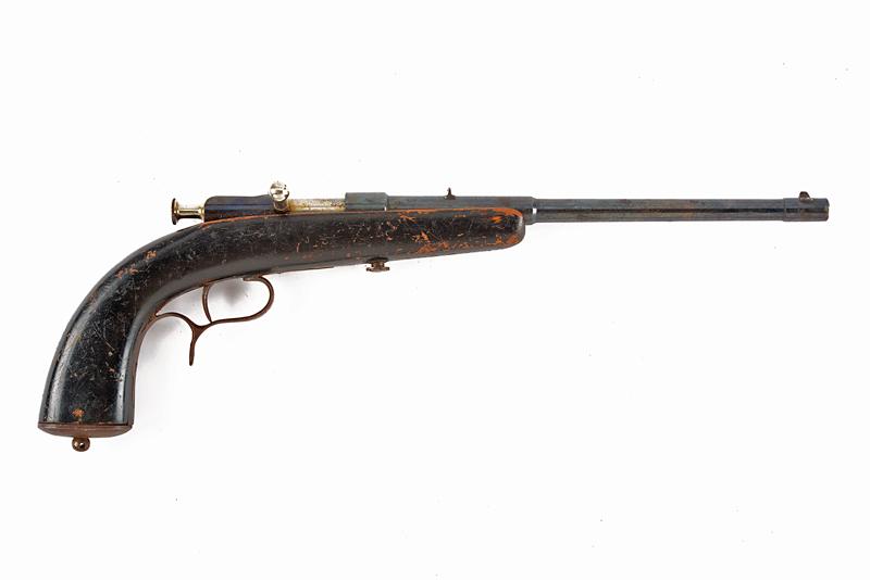Pistola da tiro a retrocarica