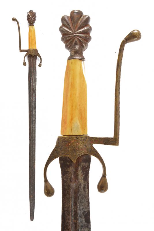 Nimcha composita, con lama antica