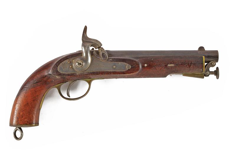 Pistola a luminello P-1858 dell'East India Government