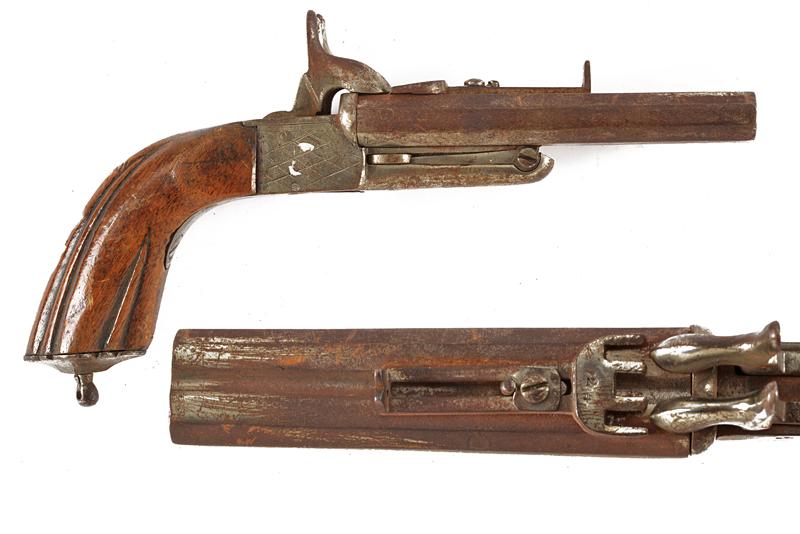 Pistola a spillo a due canne