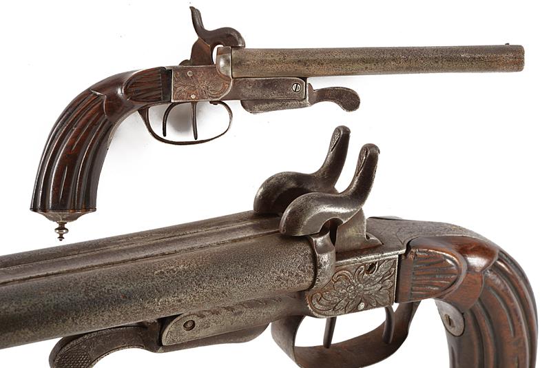 Pistola a spillo a due canne