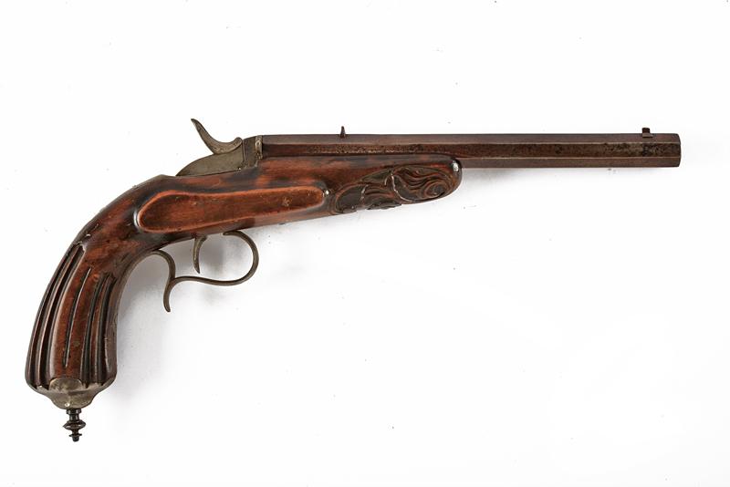 Pistola tipo Flobert a retrocarica