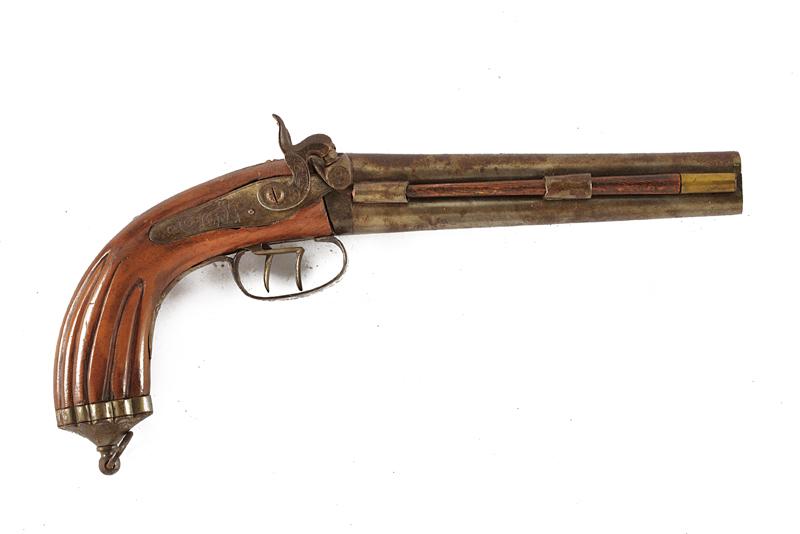 Pistola a luminello a canne sovrapposte
