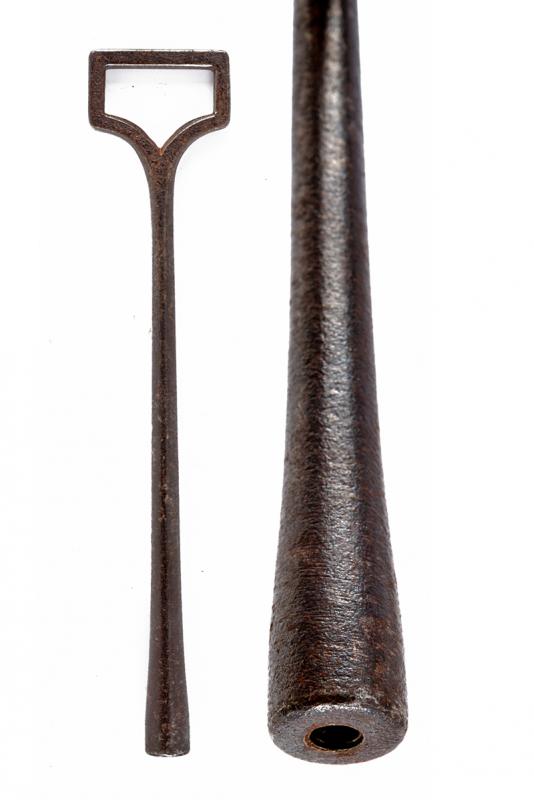 Rara bacchetta disgiunta per pistola a luminello Mod. 1860