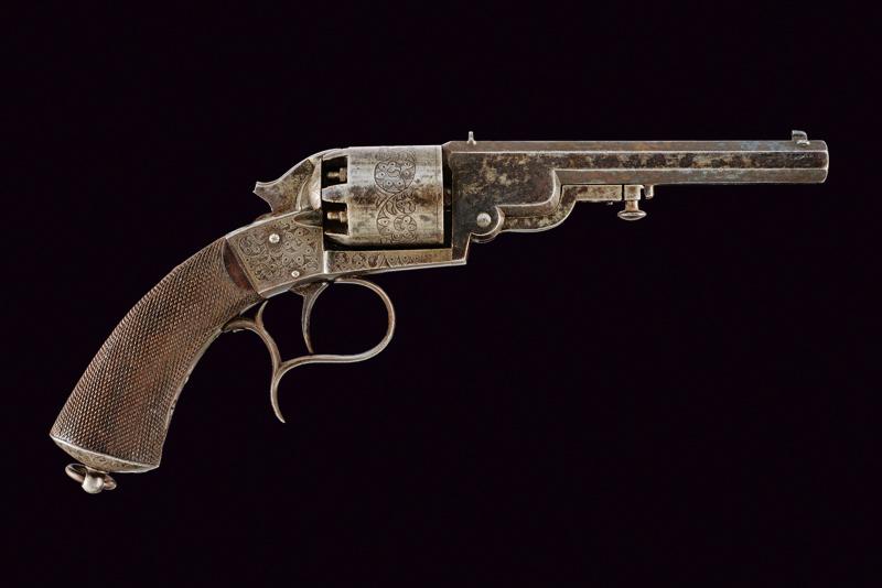 Raro revolver Houllier-Blanchard a luminello