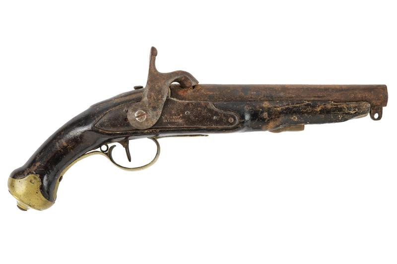 Pistola ridotta a luminello