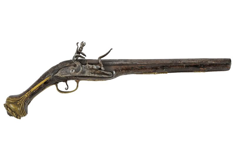 Pistola a pietra focaia