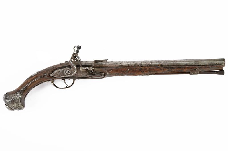 Pistola a pietra focaia da fonda