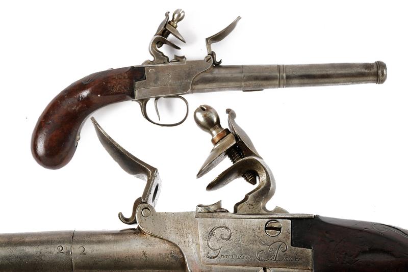 Pistola a pietra focaia di Gouttes