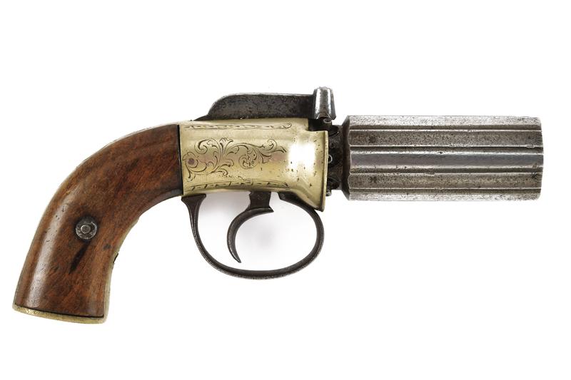 Pepperbox revolver a luminello