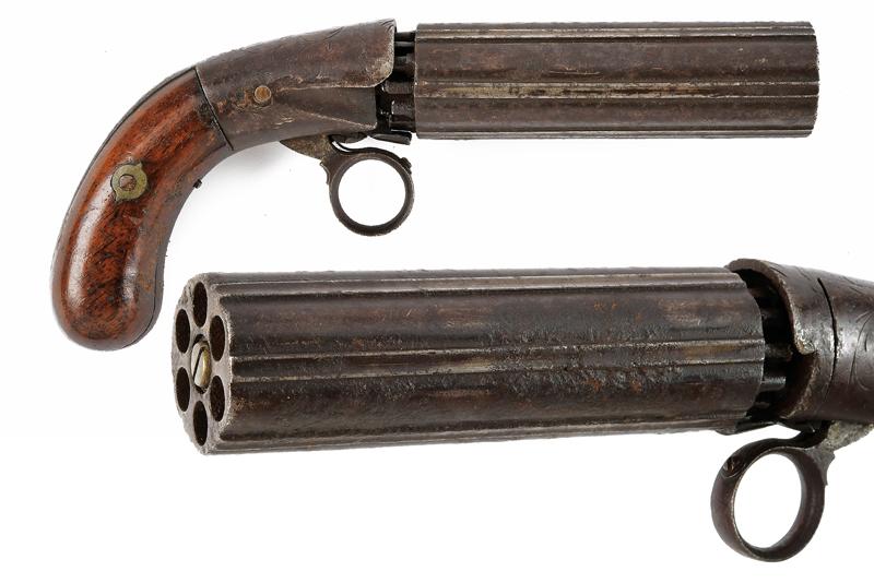 Pepperbox revolver a luminello