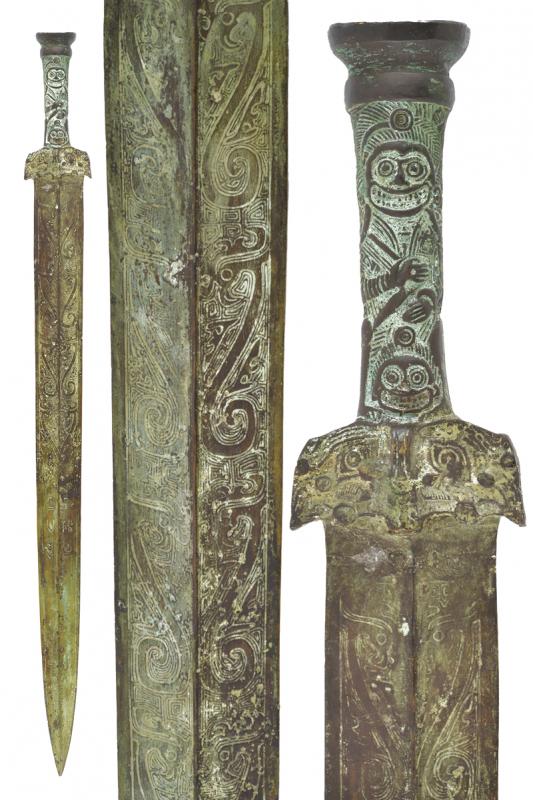 Spada in stile del età del bronzo