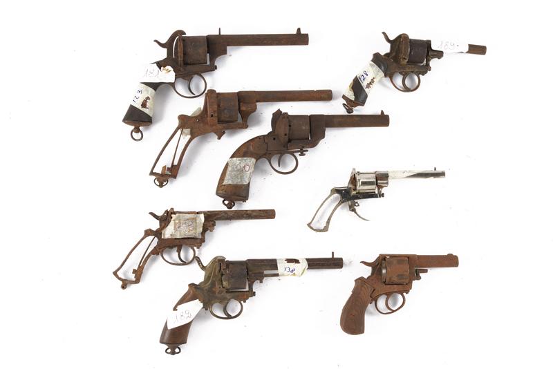 Lotto di revolver a retrocarica