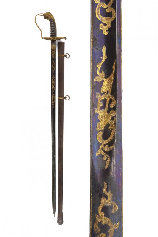 Spada da ufficiale della Guardia Civica Mod. 1847