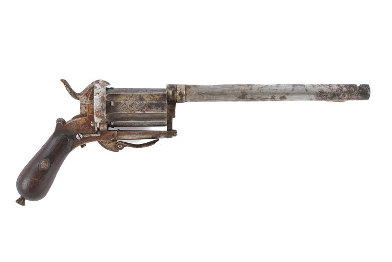Pepperbox revolver a spillo