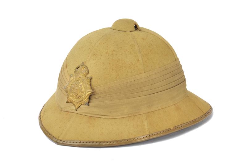 Casco coloniale da polizia