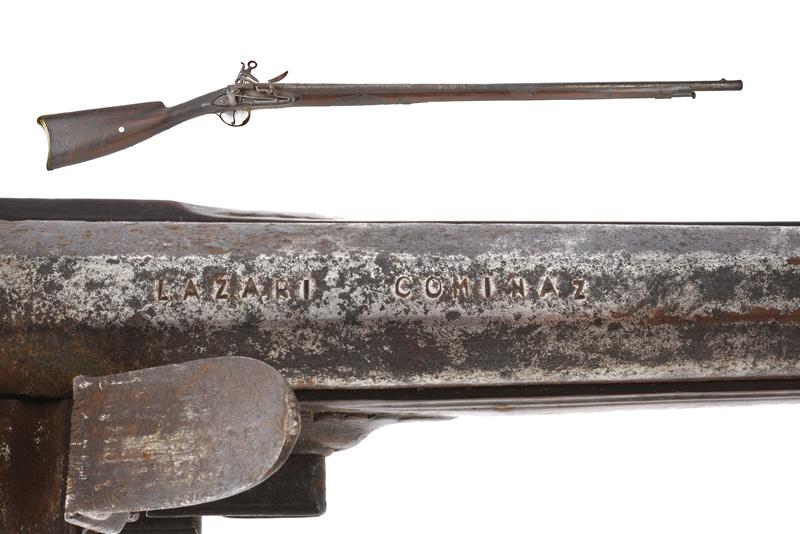 Fucile a pietra focaia alla micheletta