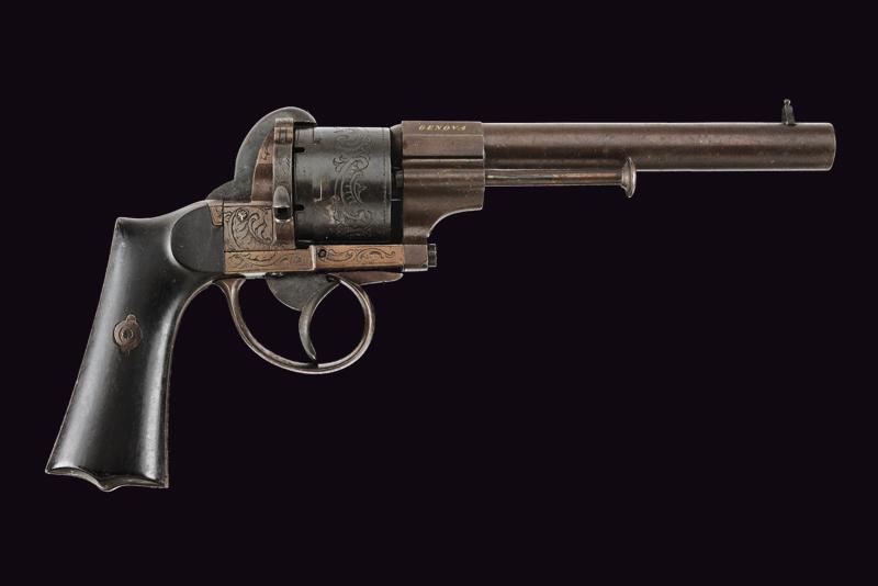 Bel revolver a spillo Lefaucheux di Noledi