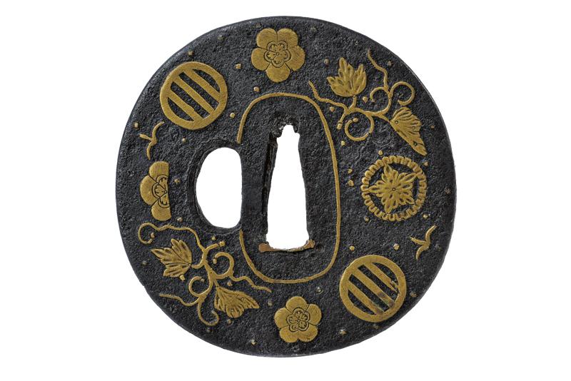 Tsuba in stile Onin