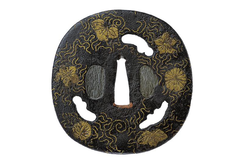 Tsuba in stile Heianjo