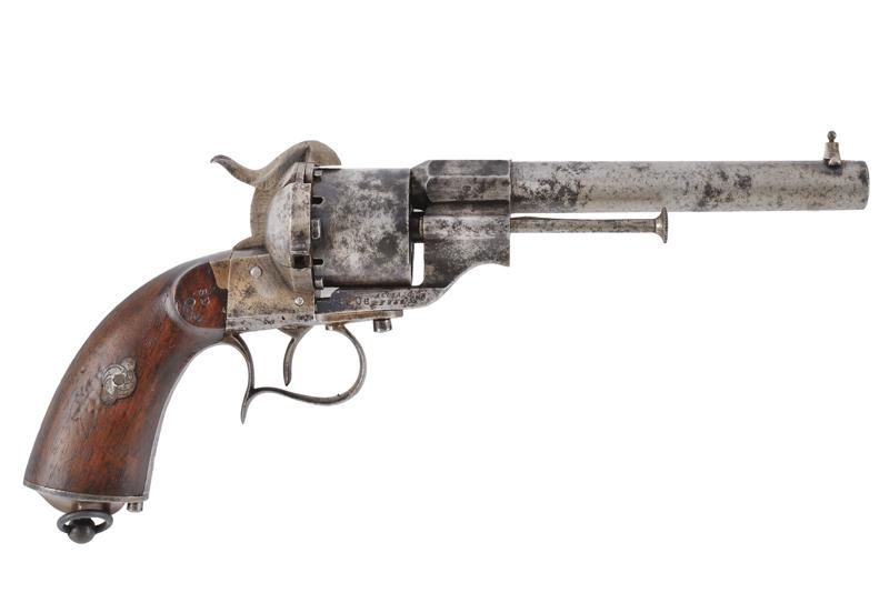 Revolver Glisenti a spillo "Lungo"