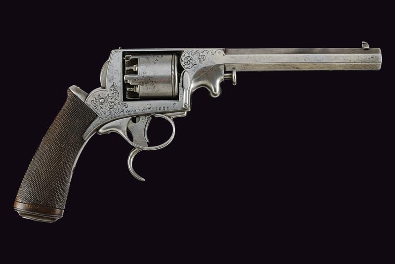 Bel revolver Adams a luminello di C. D. Duly