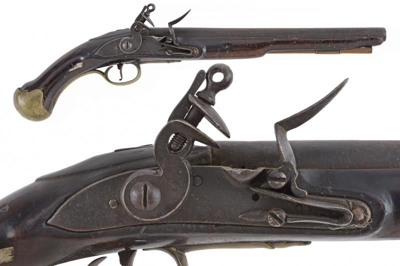 Pistola a pietra focaia