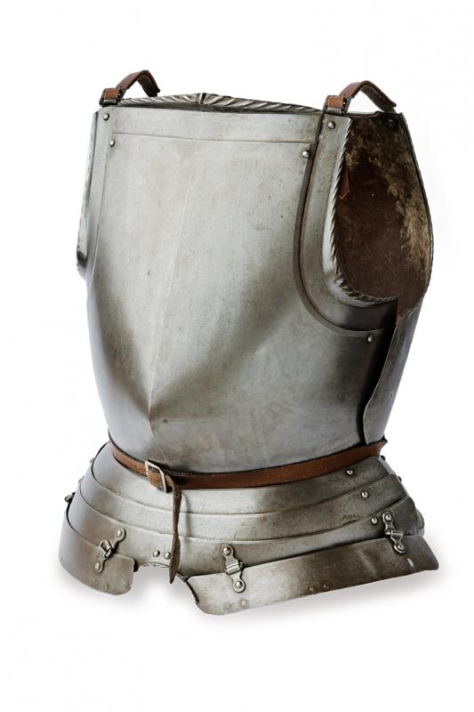 Bel busto da uomo d'arme