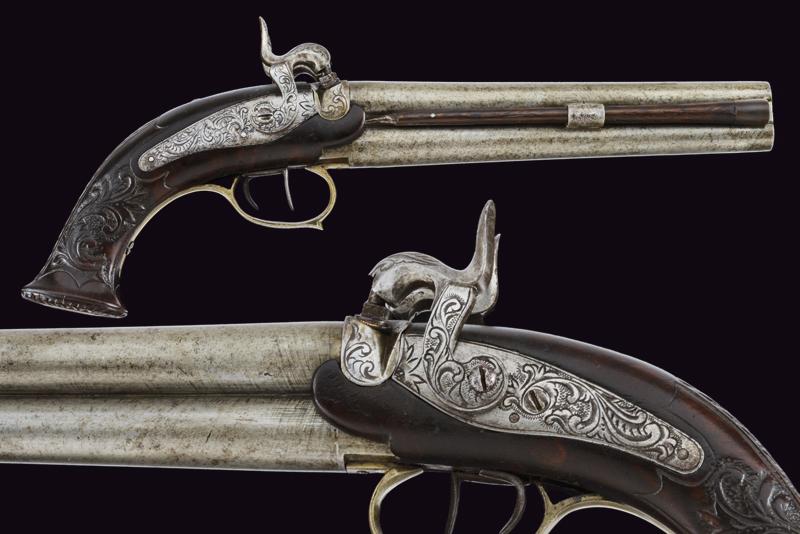 Pistola a luminello a due canne sovrapposte