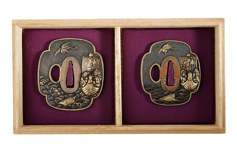 Paio di tsuba da daisho