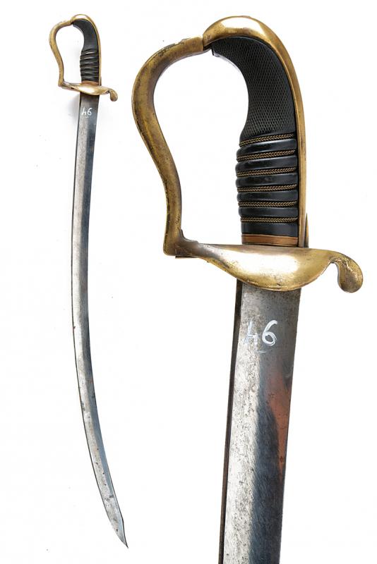 Sciabola da ufficiale dei cacciatori mod. 1819