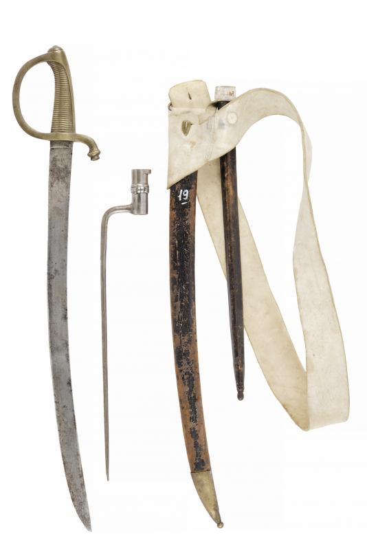 Sabre briquet firmata Landi