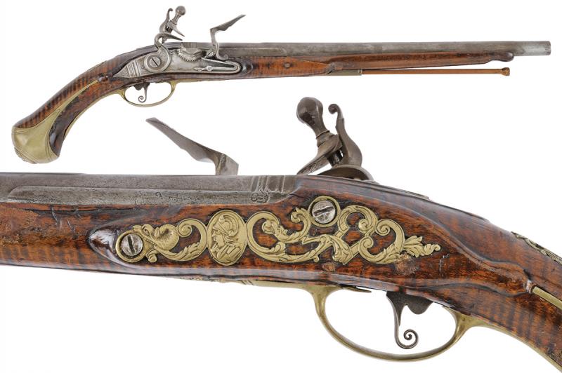 Pistola a pietra focaia