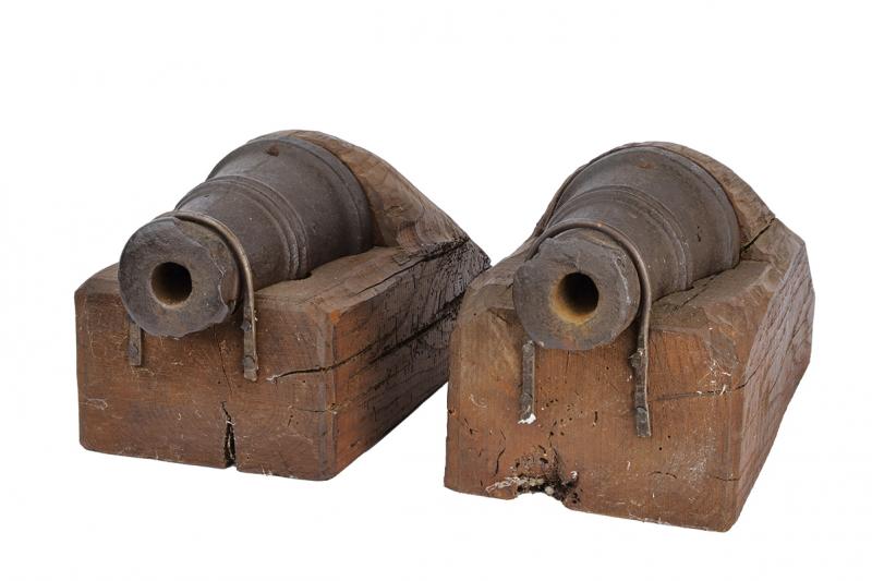 Lotto di due bombardelle