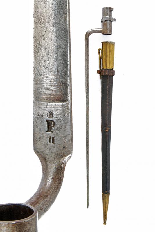 Baionetta a ghiera per moschetto da cavalleggeri mod. 1844