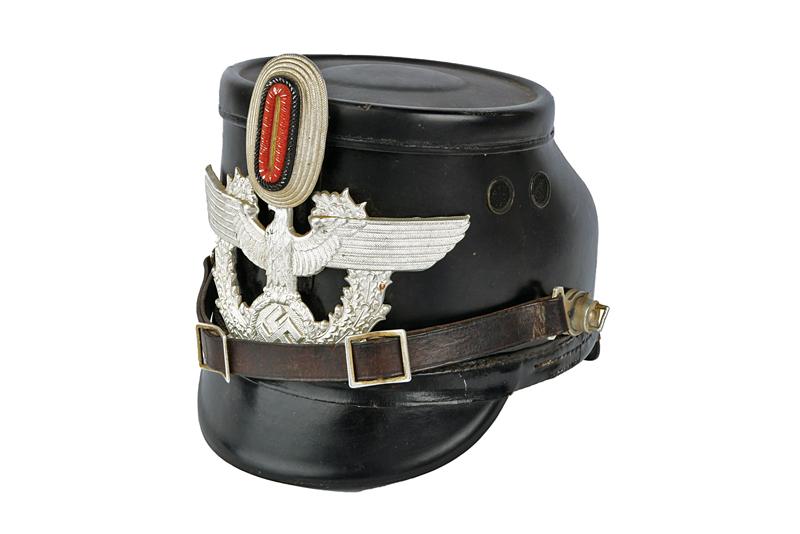 Shakò da truppa di polizia
