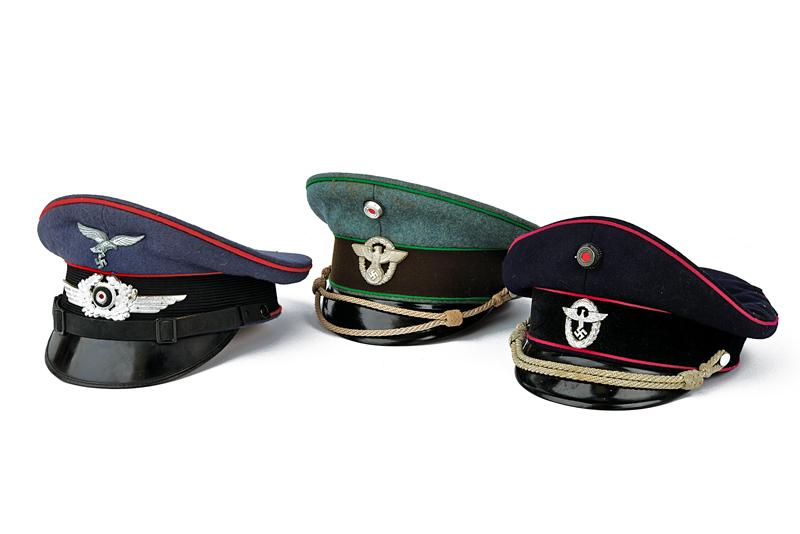 Lotto di tre cappelli 