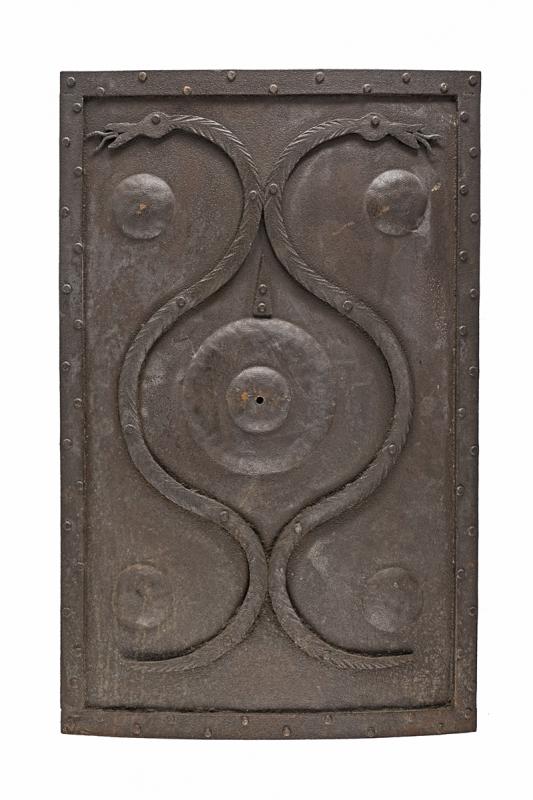 Scudo decorativo da sala d'armi