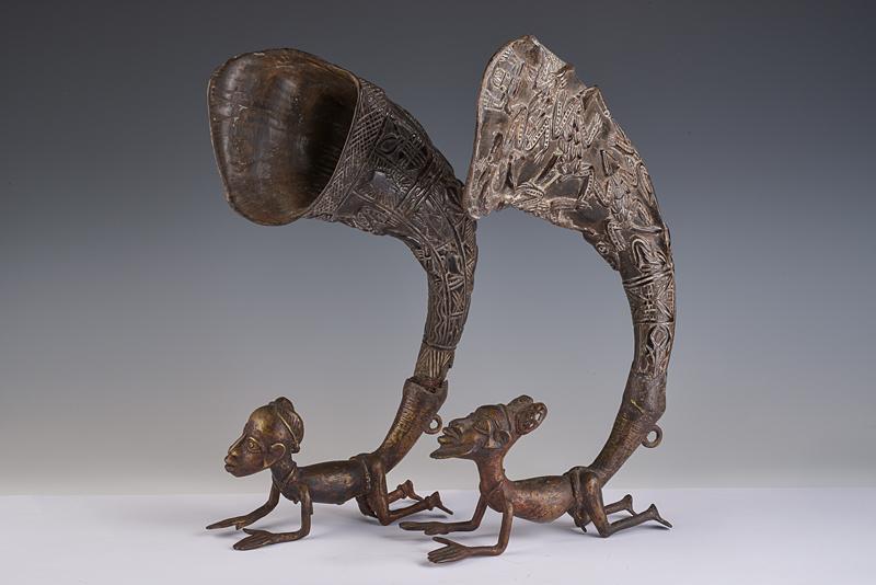 Coppia di sculture Ogogo