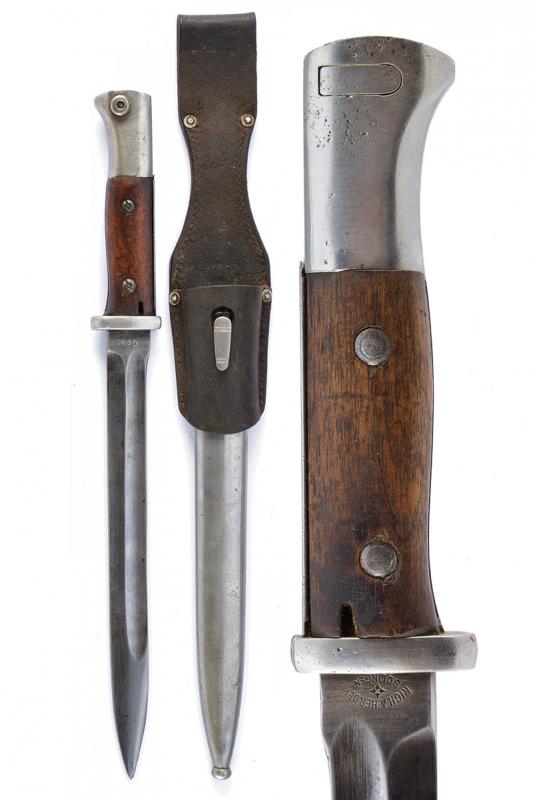 Baionetta Mauser mod. 1884/98 secondo tipo con dorso a sega